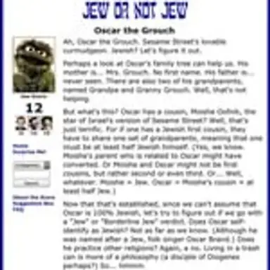 jewornotjew