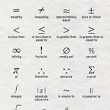 math_symbols