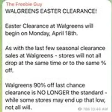 walgreensclearance